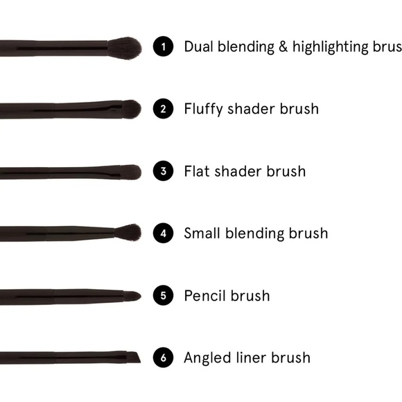 BH Cosmetics Zodiac Brush Set – 6 Piece Brush Set - Picture 2 of 3